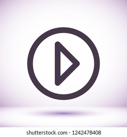 Play Video vector icon