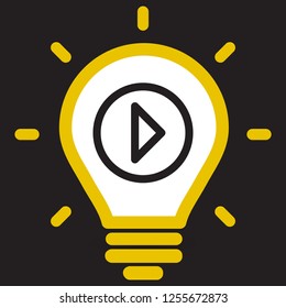 Play Video vector icon