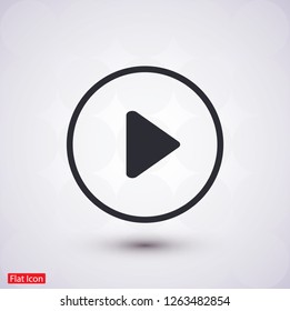 Play Video vector icon