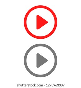 Play Video vector icon