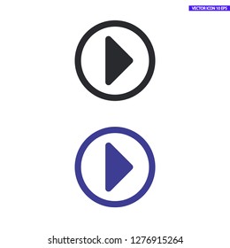 Play Video vector icon