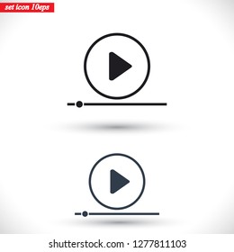 Play Video vector icon