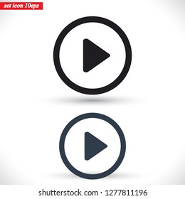 Play Video vector icon