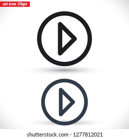 Play Video vector icon