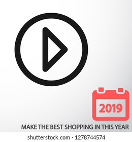 Play Video vector icon