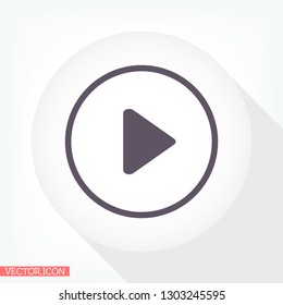 Play Video vector icon