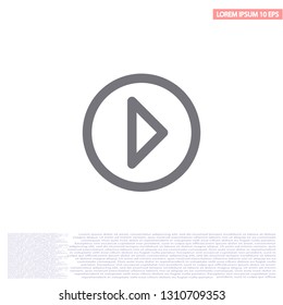 Play Video vector icon