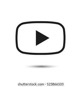 Play Video vector icon