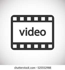Play Video vector icon