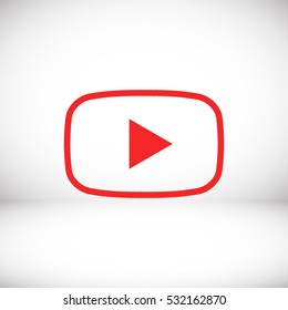 Play Video vector icon