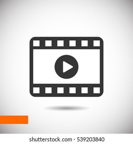 Play Video vector icon