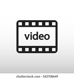 Play Video vector icon