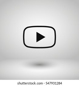 Play Video vector icon