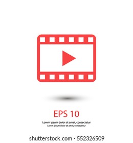 Play Video vector icon