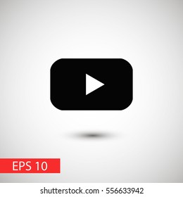 Play Video vector icon