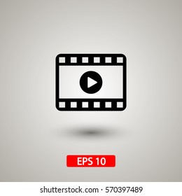 Play Video Vector Icon