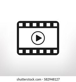 Play Video vector icon