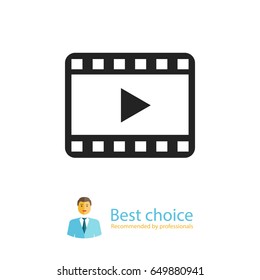 Play Video vector icon