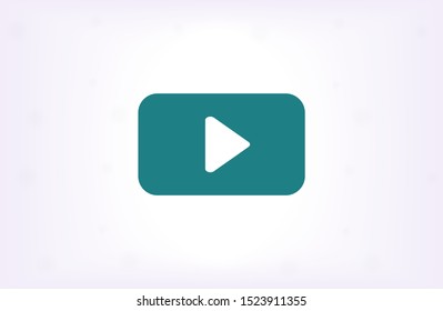 Play Video vector icon. lorem ipsum Flat Design JPG