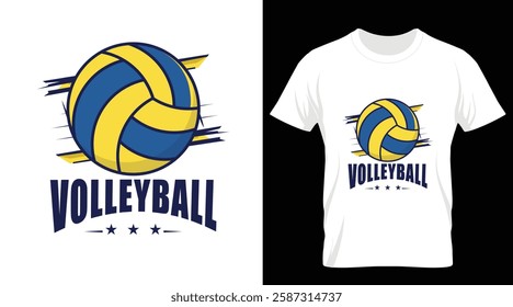 Play, Volleyball vector at-shirt Design For Sport Lover.