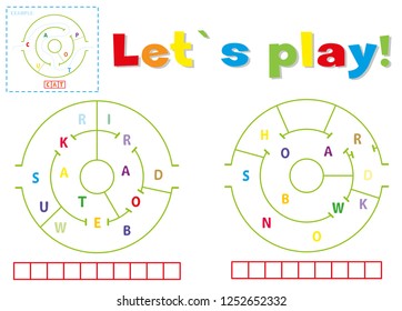 Play and write the words skateboard and snowboard. Find a way out of the maze and make words out of letters