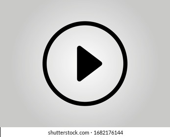 playback icon, vector multimedia for video and audio. photo, stop, pause.