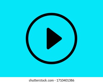 icono de reproducción, multimedia vectorial para vídeo y audio. foto, alto, pausa.