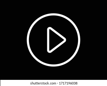 playback icon, vector multimedia for video and audio. photo, stop, pause.