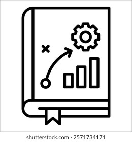 Playbook Icon Element For Design