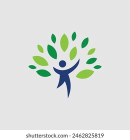 Playcare People Trees Logo Design