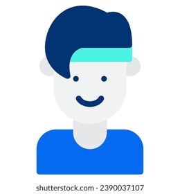 Player Avatar icon illustration, for web, app, infographic, etc