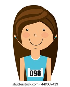 player avatar isolated icon design, vector illustration  graphic 