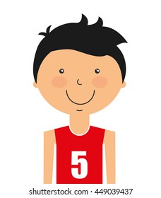 player avatar isolated icon design, vector illustration  graphic 