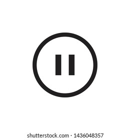Player Button Icon Design Vector