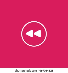player button sign. player button icon