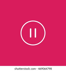 player button sign. player button icon