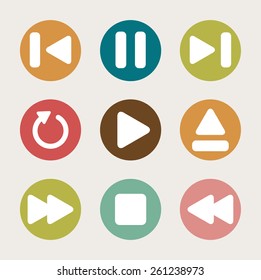 Player buttons