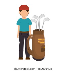 player golf man 