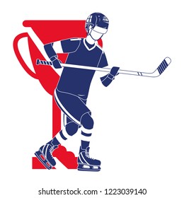 player hockey gear and equipment
