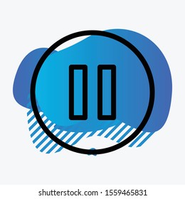 player icon isolated on background 
