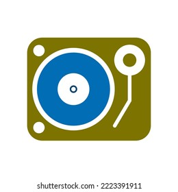 icono de jugador en fondo blanco, ilustración vectorial
