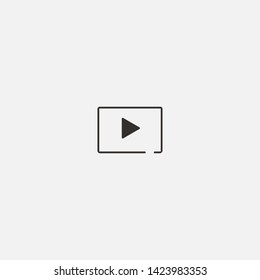 player icon sign signifier vector