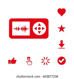 player icon stock vector illustration