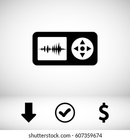 player icon stock vector illustration