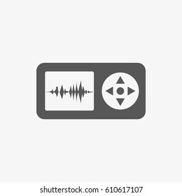 player icon stock vector illustration