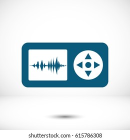player icon stock vector illustration
