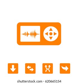 player icon stock vector illustration