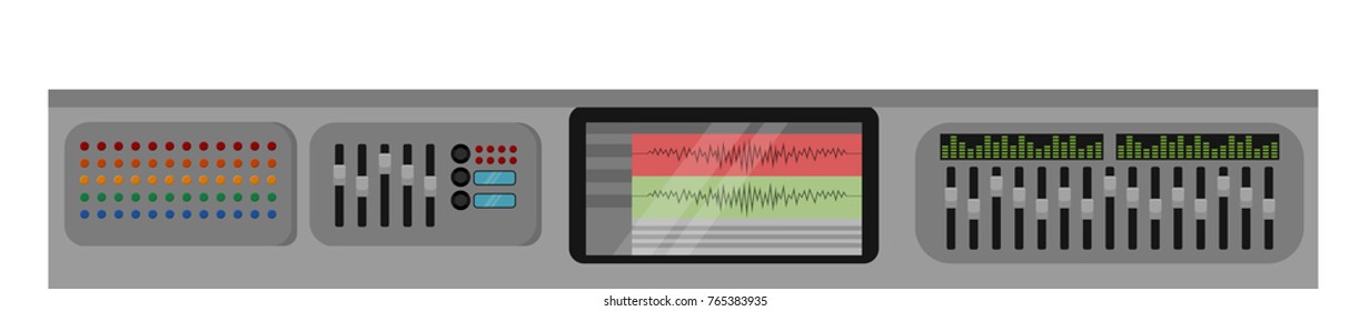 Player isolated vector illustration