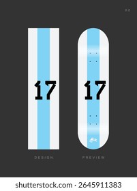 Player Jersey Number Uniform
Abstract Modern Art Curve Lines Shape Geometrical Background Pattern
Fingerboard Skateboard Deck Graphics Design Preview Mockup Template