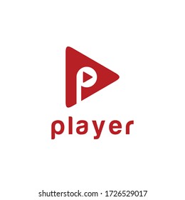 Player Logo Vector Media Stock Vector (Royalty Free) 1726529017 ...